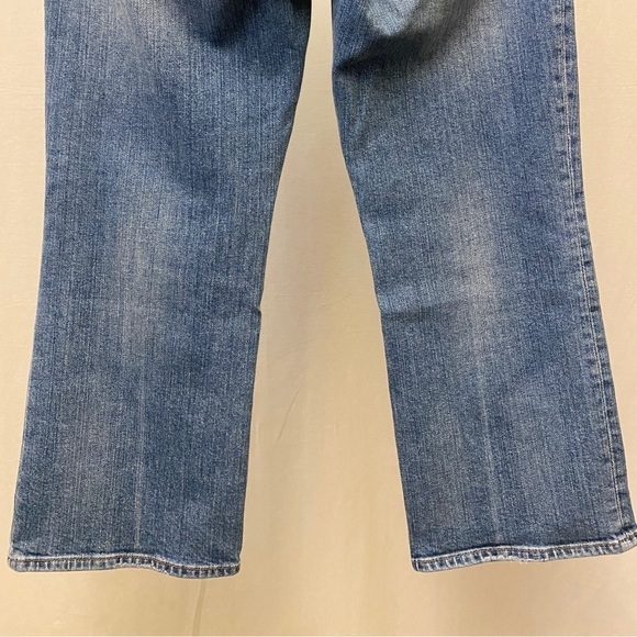 Lucky Brand 12 High Rise Jeans Crop Mini Boot Bridgette Womens Stretch - Picture 8 of 16